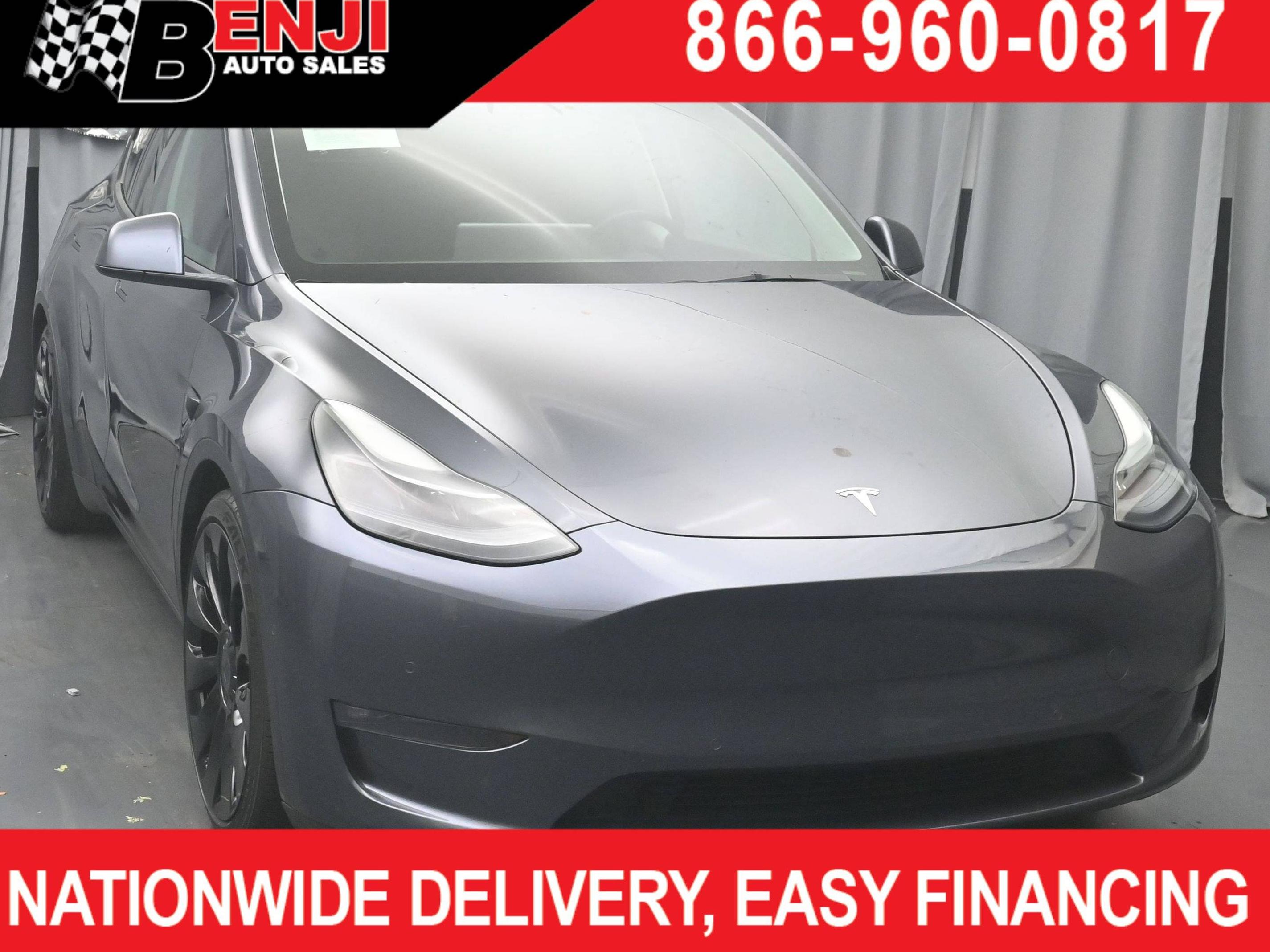 TESLA MODEL Y 2021 5YJYGDEF1MF269294 image